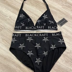 Black craft cult bikini set